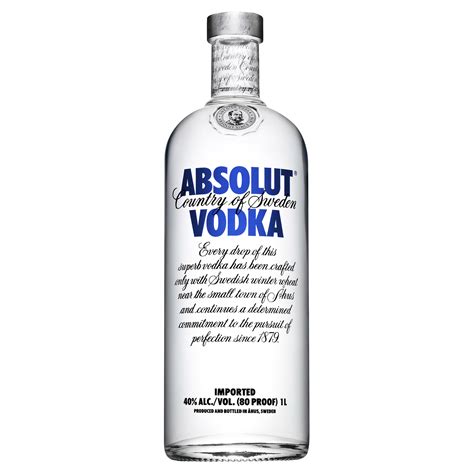 Absolut Vodka.